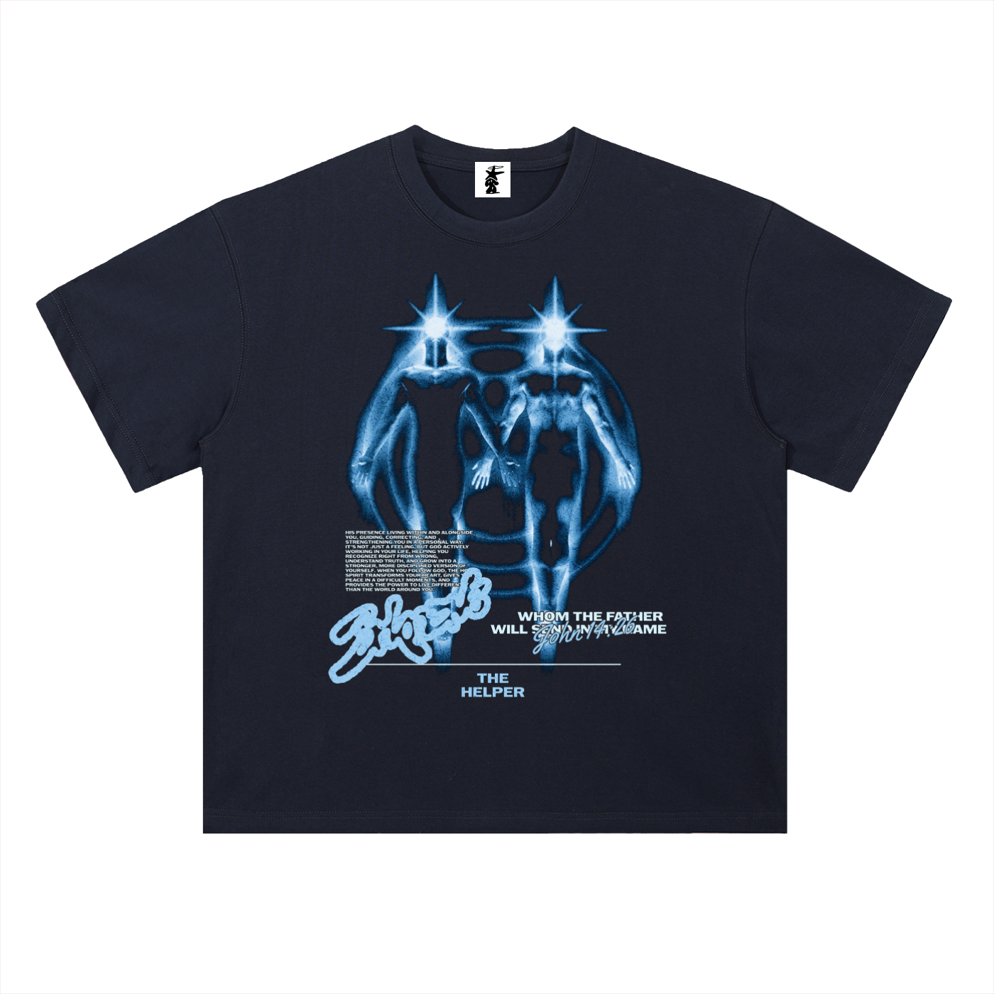 Heavyweight Drop Shoulder Cotton T-Shirt