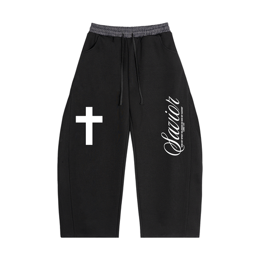 Savior Plaid Barrel Sweatpants