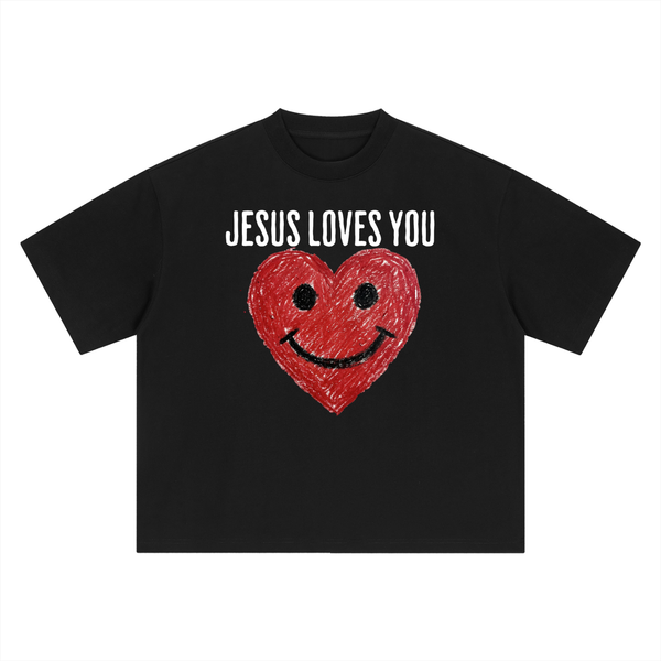 Jesus Loves You Boxy Tee