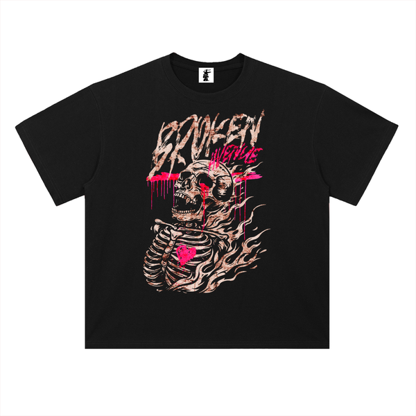 Heavyweight Drop Shoulder Cotton T-Shirt