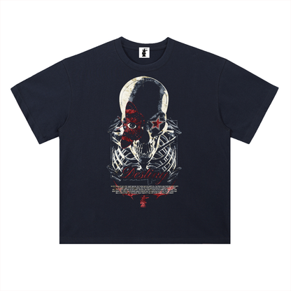 Heavyweight Drop Shoulder Cotton T-Shirt