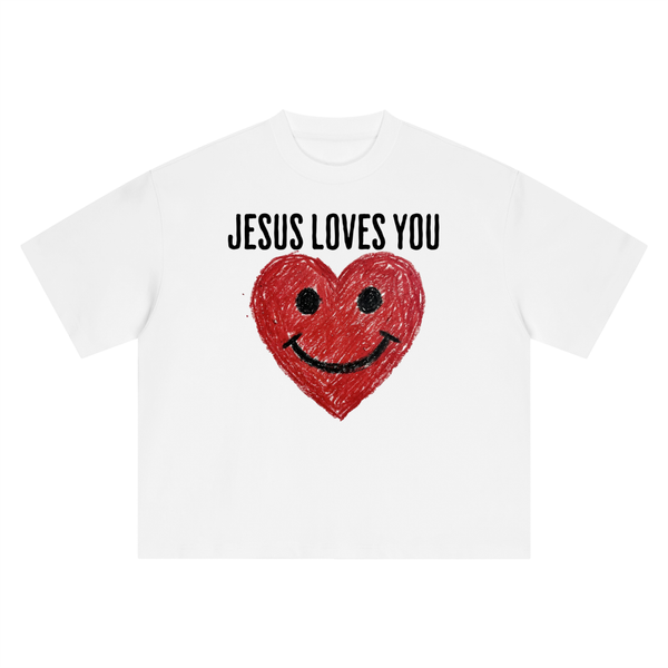 Jesus Loves You Boxy Tee