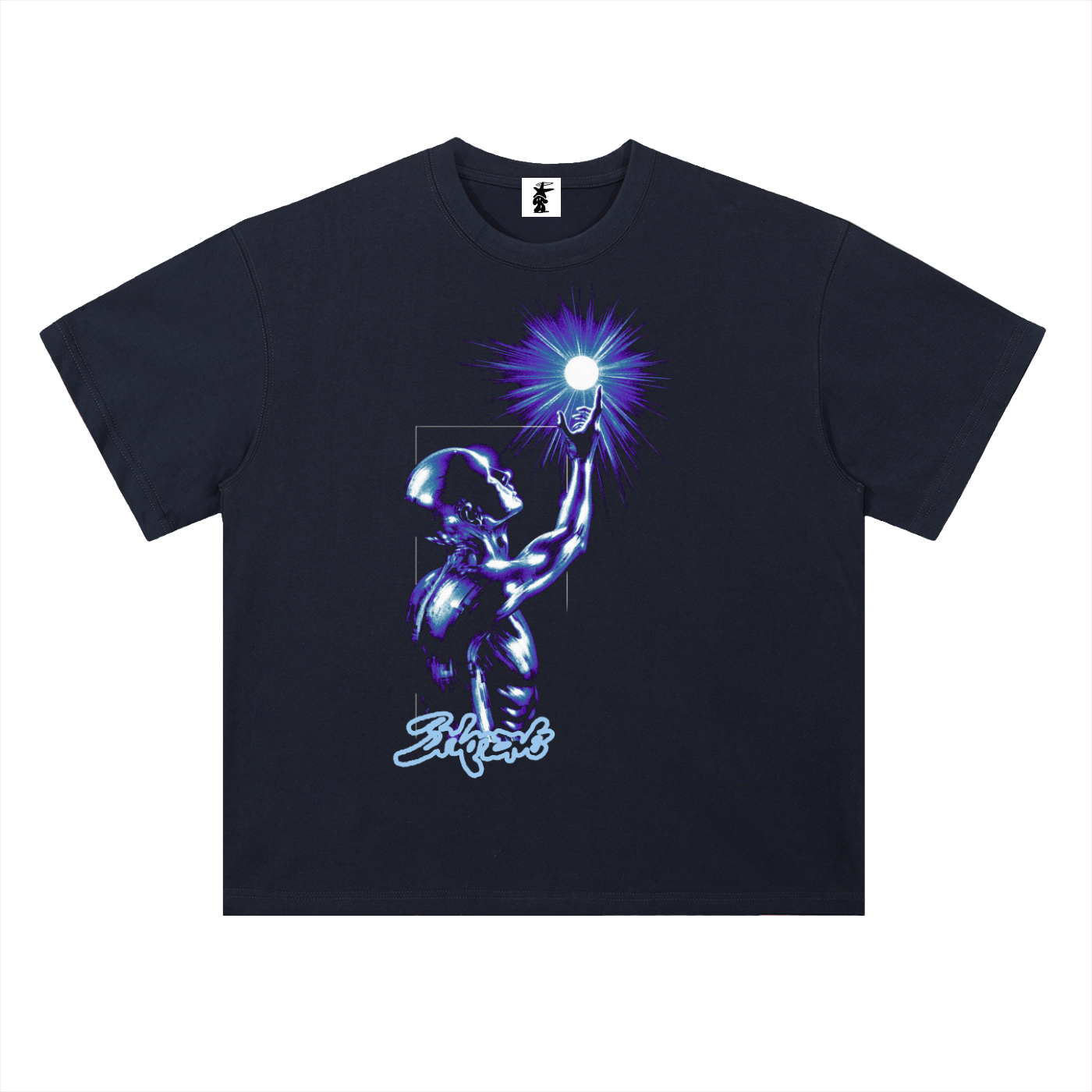 Heavyweight Drop Shoulder Cotton T-Shirt