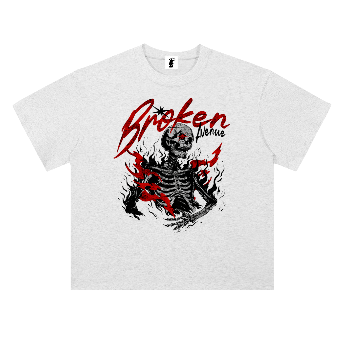 Heavyweight Drop Shoulder Cotton T-Shirt