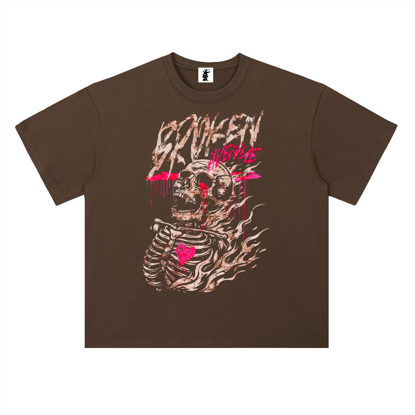 Heavyweight Drop Shoulder Cotton T-Shirt