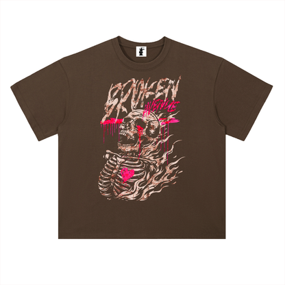 Heavyweight Drop Shoulder Cotton T-Shirt