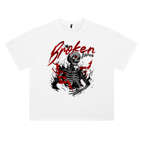 Heavyweight Drop Shoulder Cotton T-Shirt