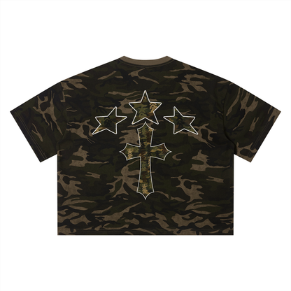 Unisex Camo Boxy T-Shirt