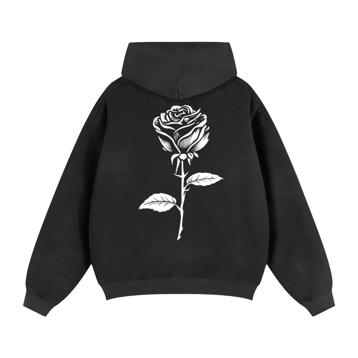 Zip-Through Box Hoodie